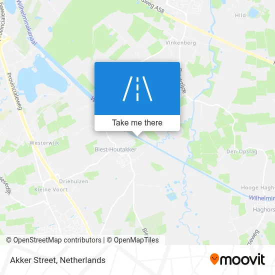 Akkerstraat map