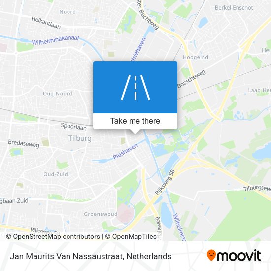 Jan Maurits Van Nassaustraat map