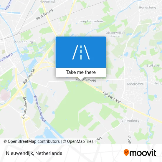 Nieuwendijk map