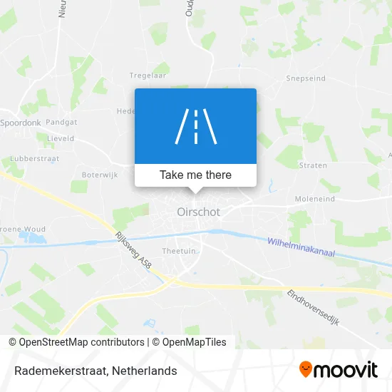 Rademekerstraat map