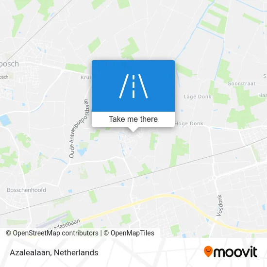 Azalealaan Karte