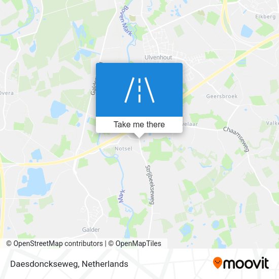 Daesdonckseweg map