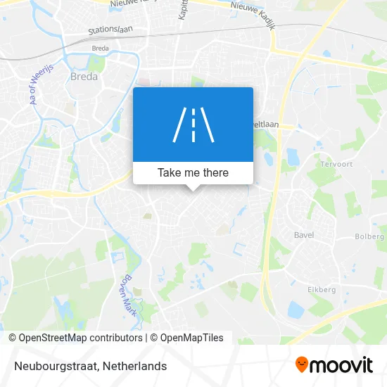 Neubourgstraat map