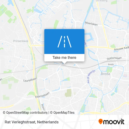 Rat Verleghstraat map