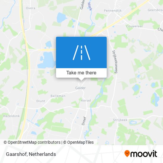 Gaarshof map