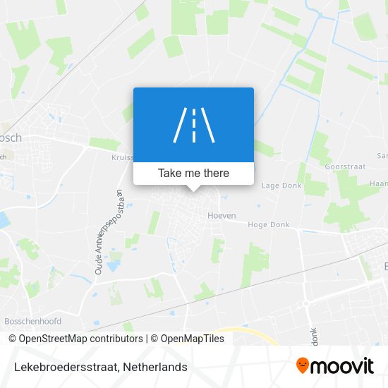 Lekebroedersstraat map