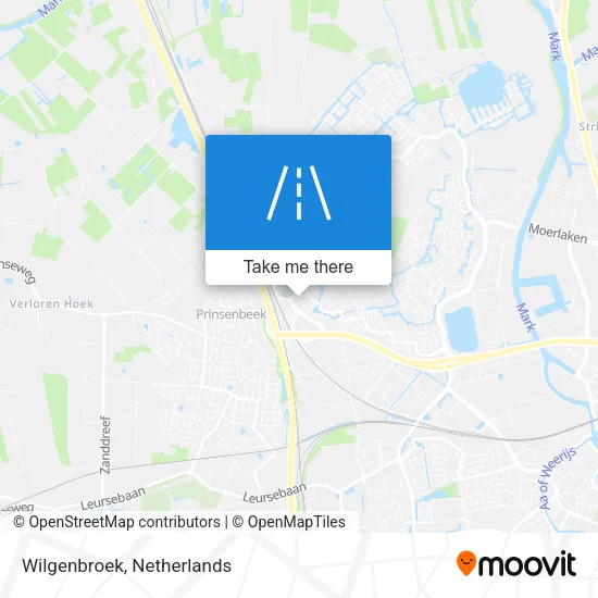 Wilgenbroek map