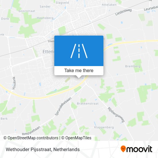 Wethouder Pijsstraat map