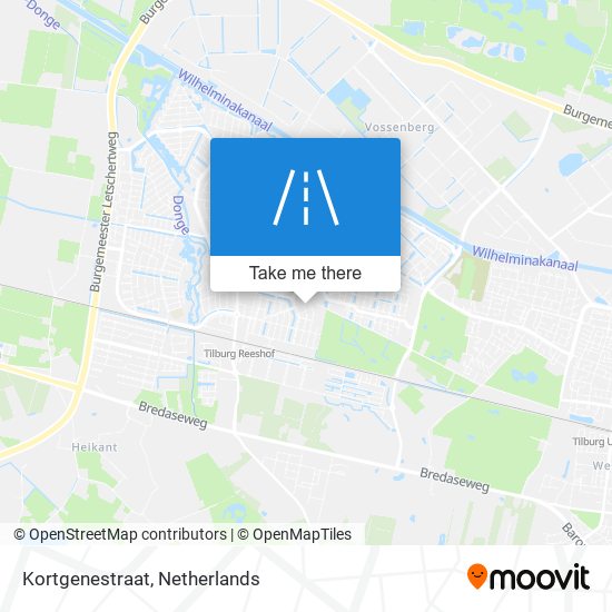 Kortgenestraat map