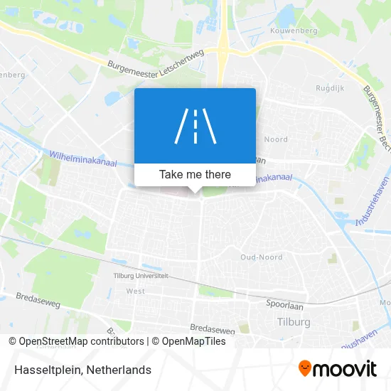 Hasseltplein map