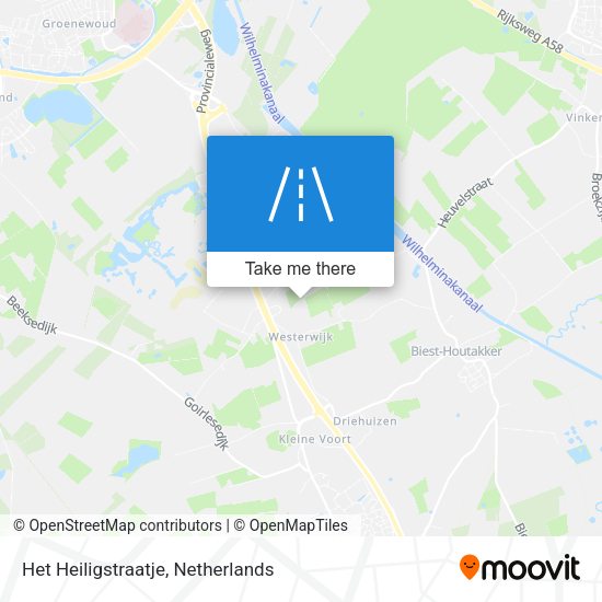 Het Heiligstraatje map