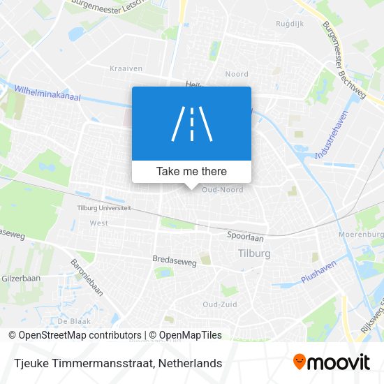 Tjeuke Timmermansstraat map