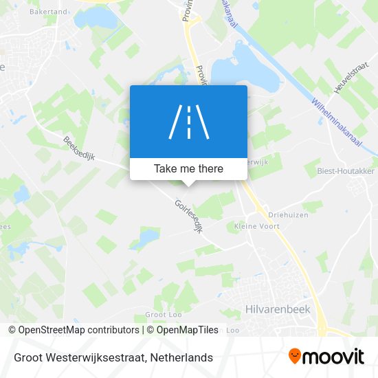 Groot Westerwijksestraat map