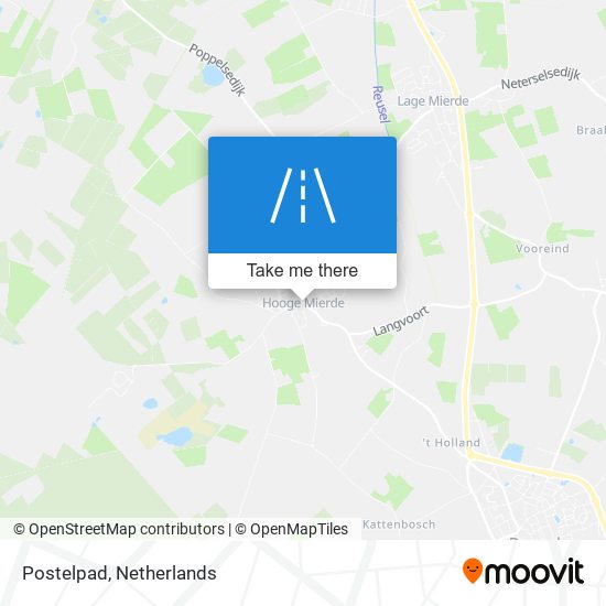 Postelpad map