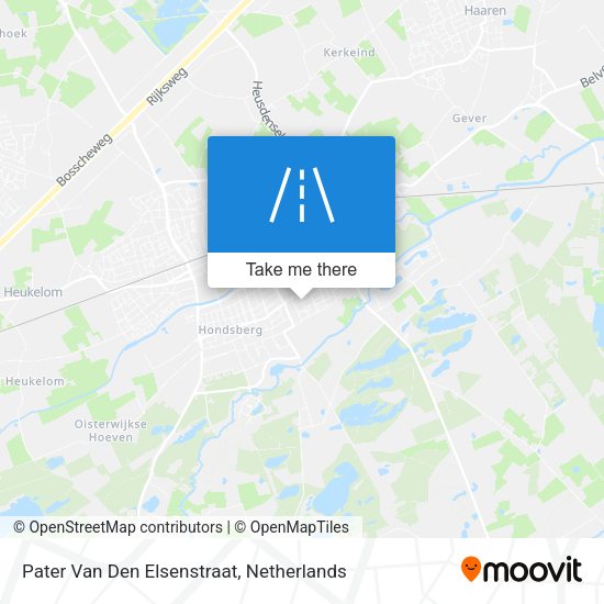 Pater Van Den Elsenstraat map