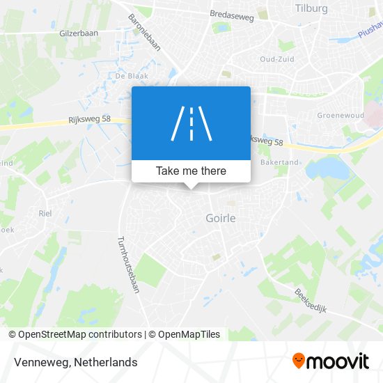 Venneweg Karte