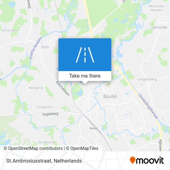 St.Ambrosiusstraat map