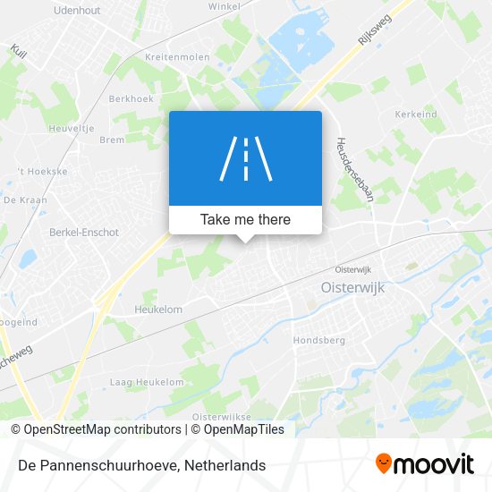 De Pannenschuurhoeve map