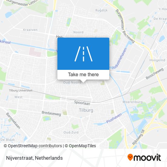 Nijverstraat map