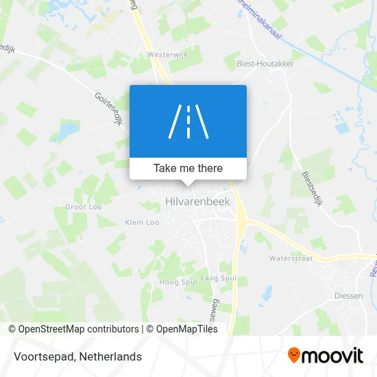 Voortsepad map