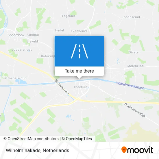 Wilhelminakade map