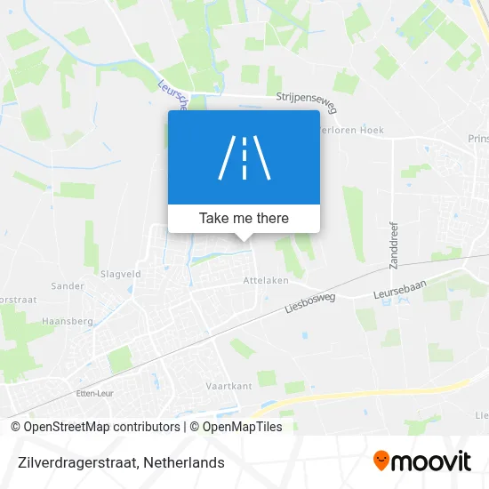 Zilverdragerstraat map