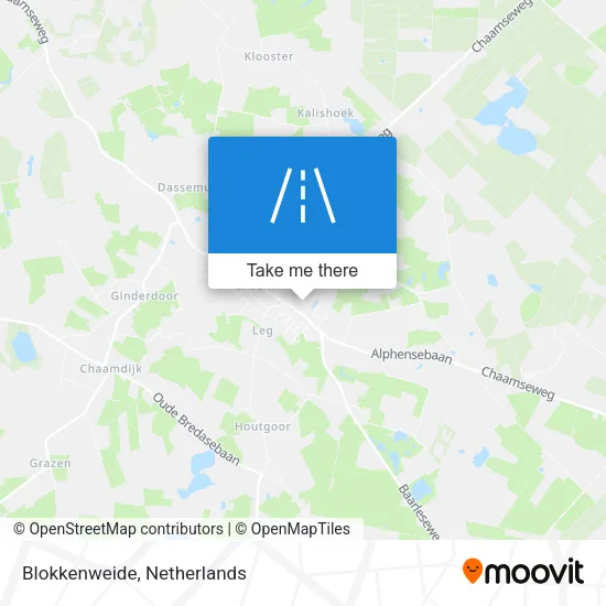 Blokkenweide map