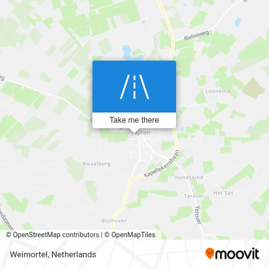 Weimortel map
