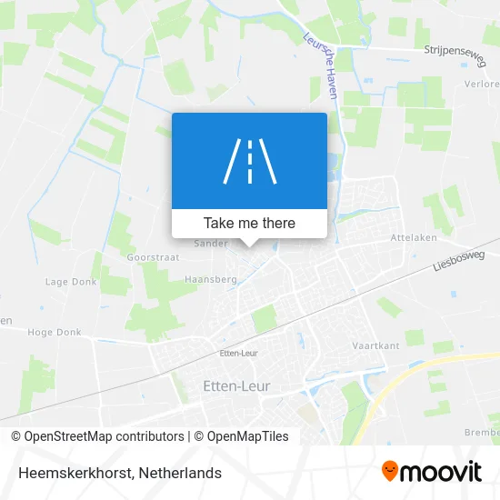 Heemskerkhorst map
