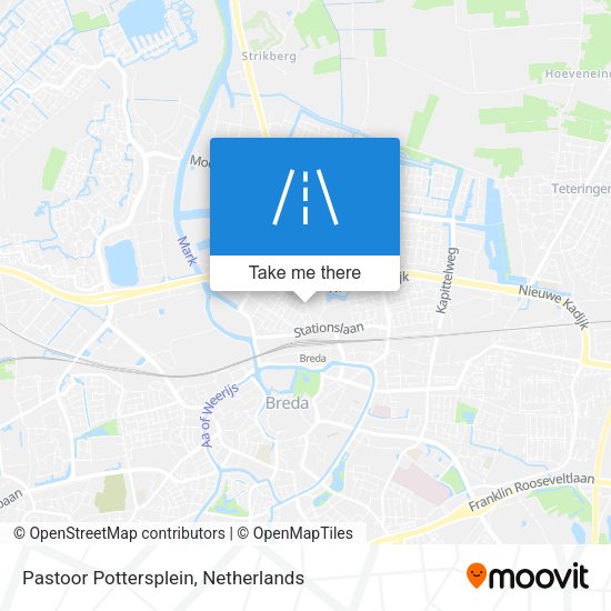Pastoor Pottersplein map