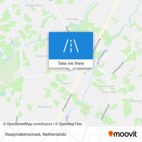 Raaijmakersstraat map