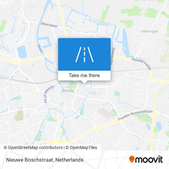 Nieuwe Boschstraat Karte