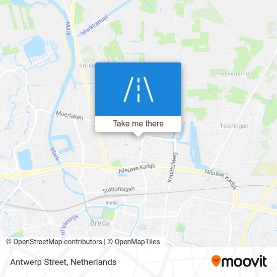 Antwerpenstraat map