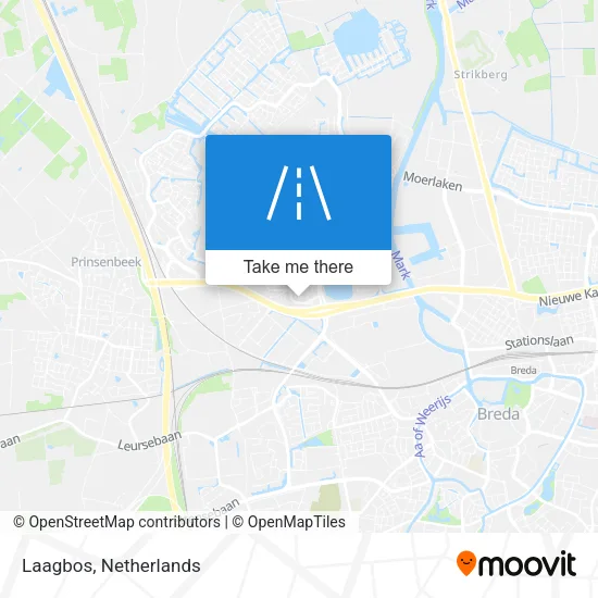 Laagbos map