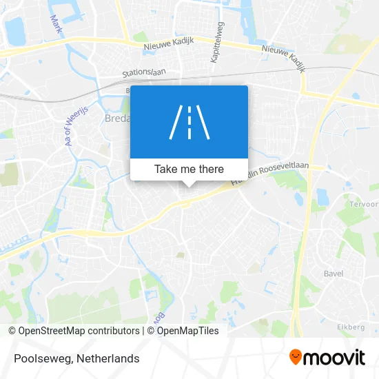 Poolseweg map