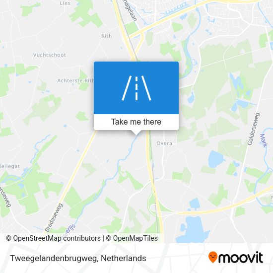 Tweegelandenbrugweg map