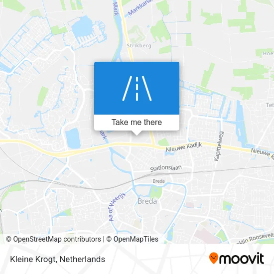 Kleine Krogt map