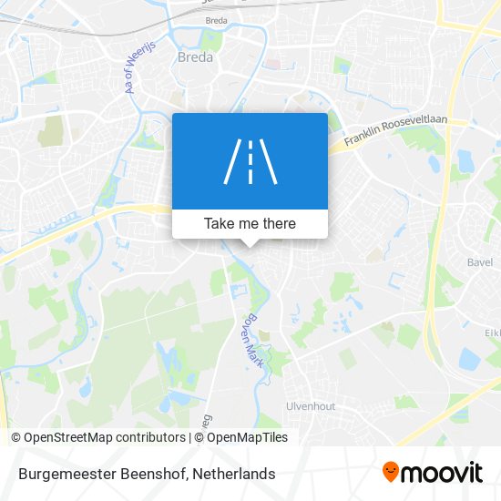 Burgemeester Beenshof map