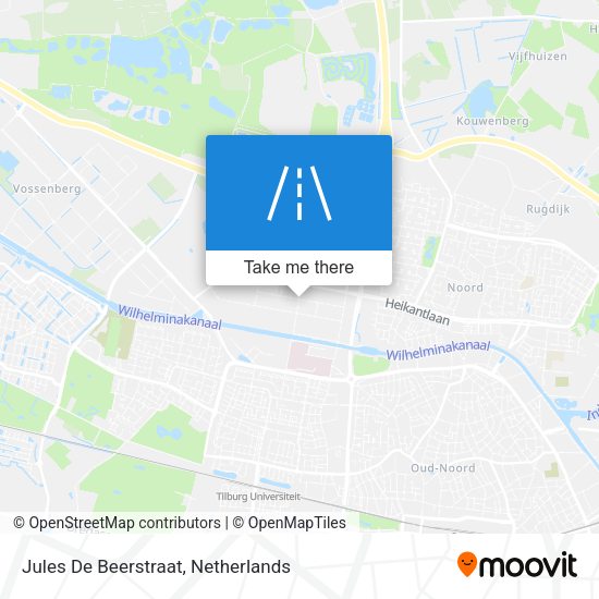 Jules De Beerstraat map