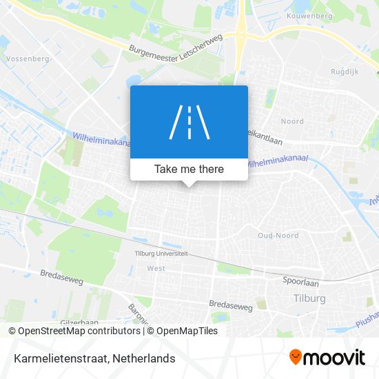 Karmelietenstraat map