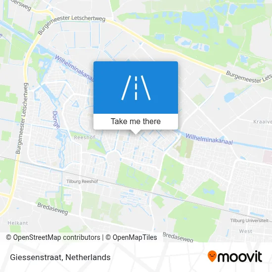Giessenstraat map