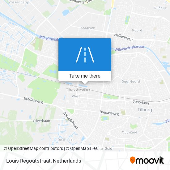 Louis Regoutstraat map