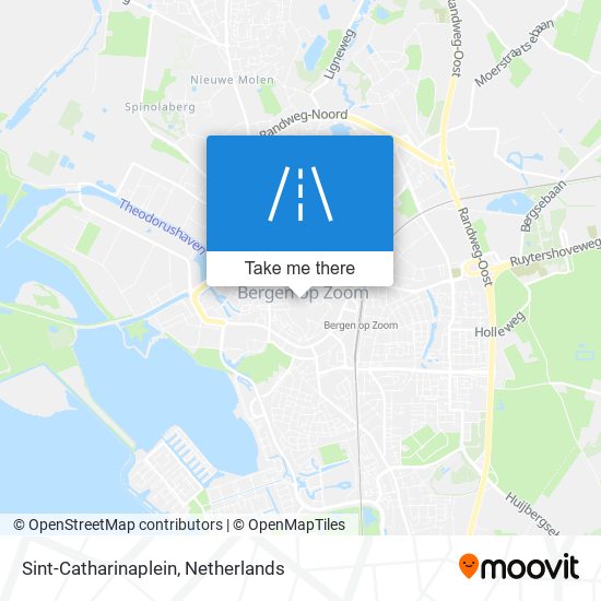 Sint-Catharinaplein Karte