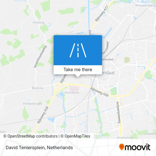 David Teniersplein map