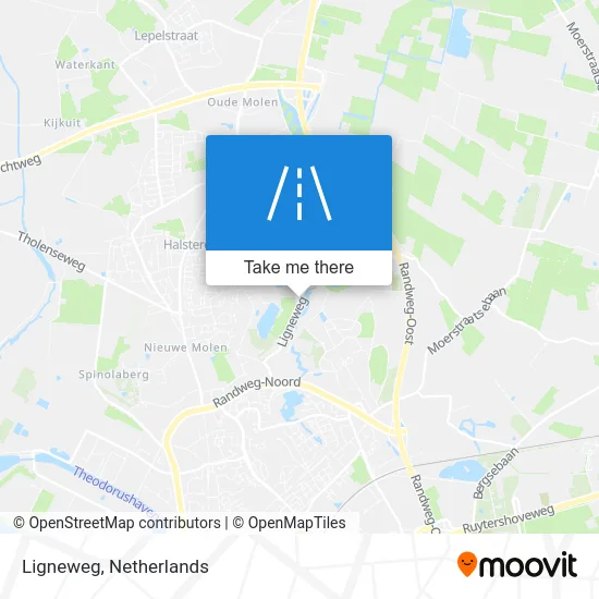 Ligneweg map