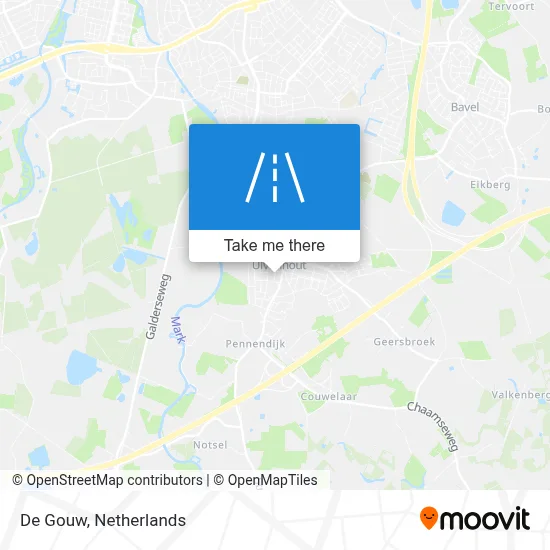De Gouw map