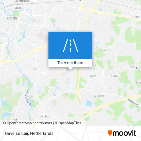 Bavelse Leij map