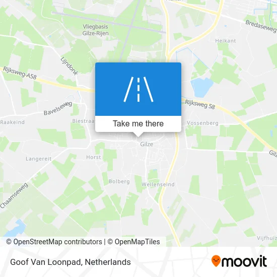 Goof Van Loonpad map