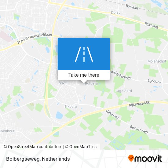 Bolbergseweg map