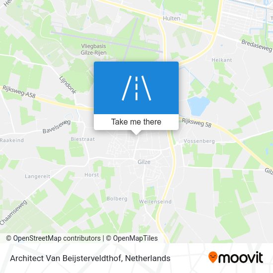 Architect Van Beijsterveldthof map
